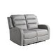 preview thumbnail 3 of 14, Relax A Lounger Acacia Reclining Loveseat