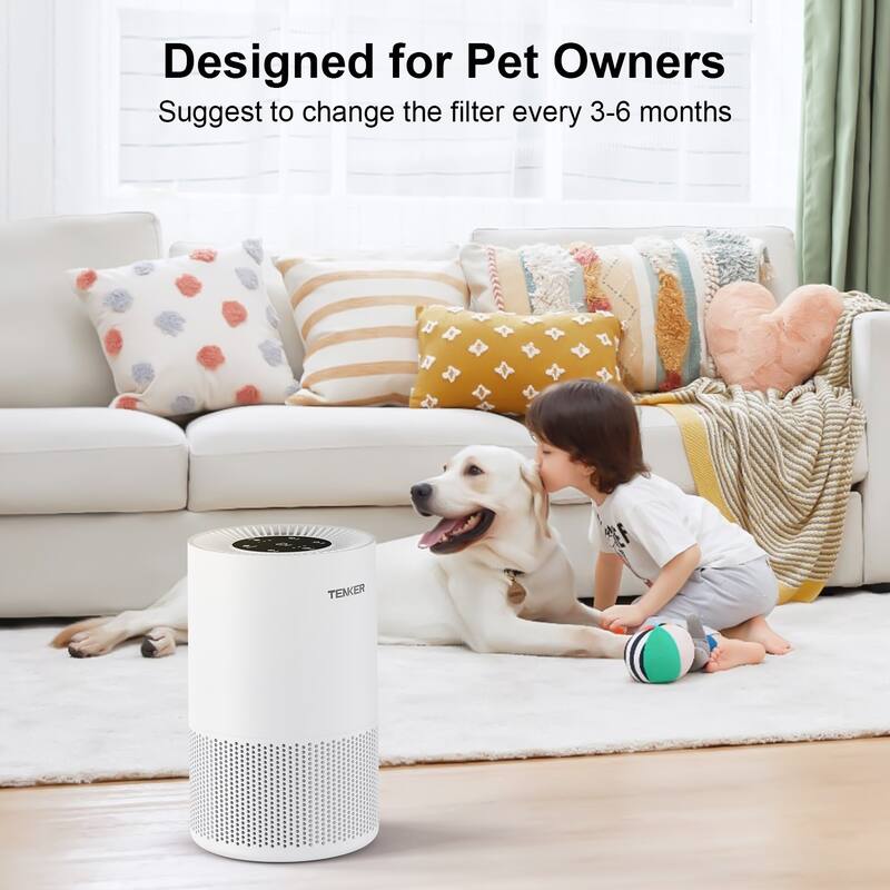 HEPA Air Purifier with Aromatherapy for Large Rooms