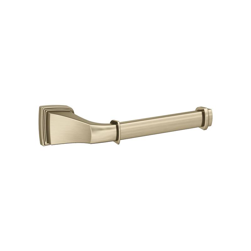 Amerock Revitalize Single Post Toilet Paper Holder - Golden Champagne