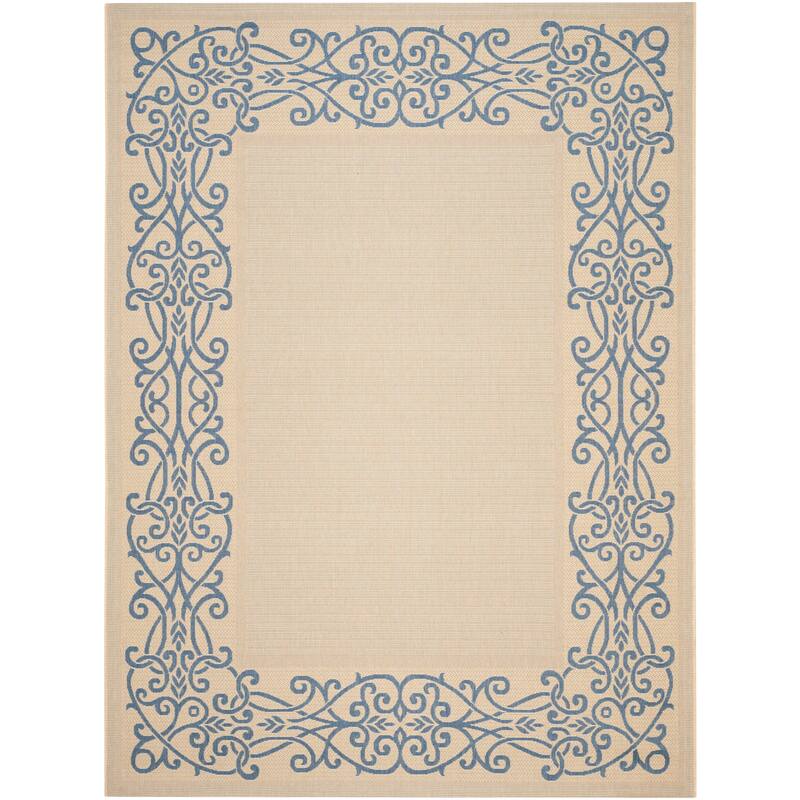 SAFAVIEH Courtyard Ikerne Waterproof Patio Backyard Rug