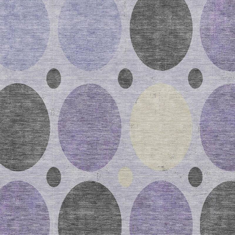 HomeRoots Geometric Transitional Rectangle Outdoor Rug