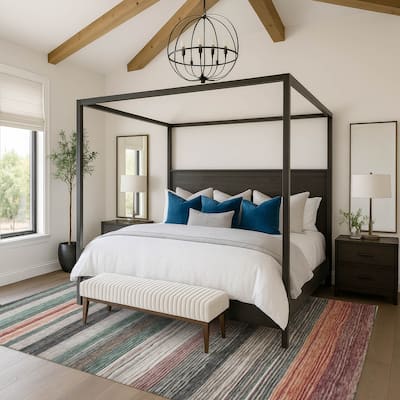 Premium Washable Super Soft Striped Mayfield Rug