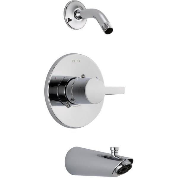 Delta T14461-LHD Compel Monitor 14 Series Single Function Pressure Balanced Tub and Shower Trim Package - Shower Head and