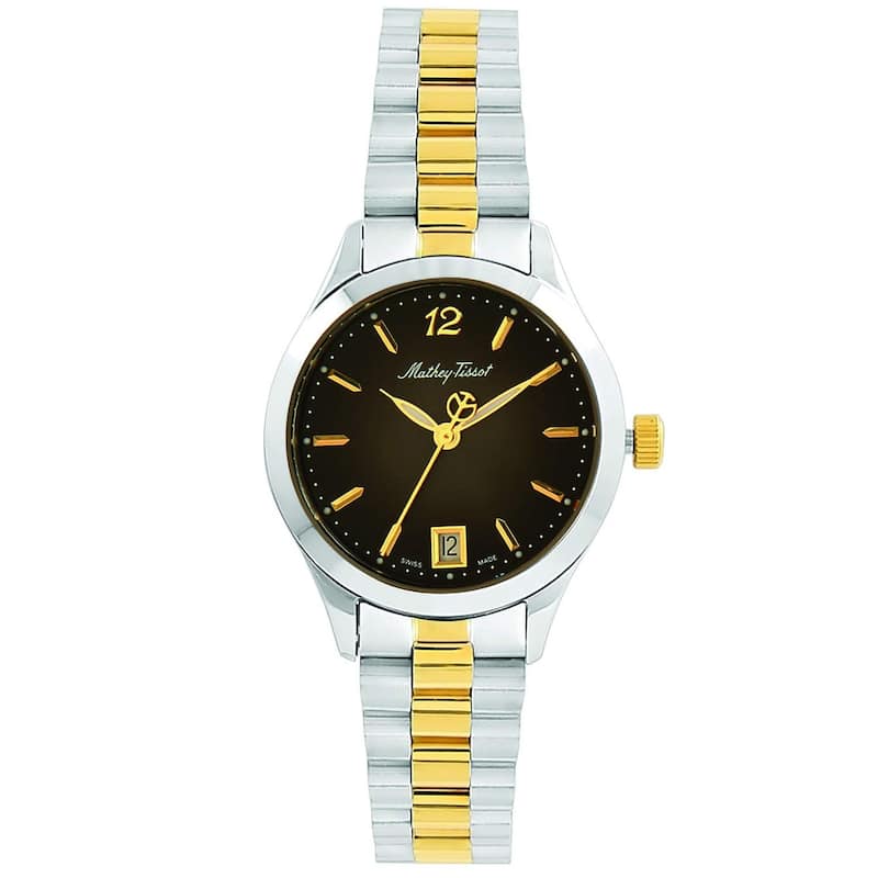 Mathey Tissot Women's Urban Black Dial Watch - D411MBN - 6 (36)