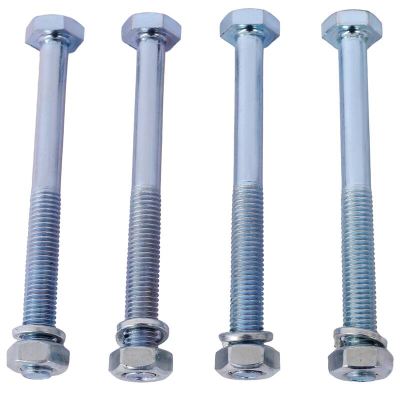 Heavy Duty Trailer Jack, Fixed Mount Jack w/Drop Leg, 28.6 in. of Lift, Max Load 2,500 Lbs