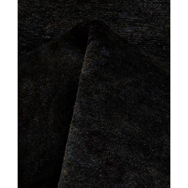 Overdyed One-of-a-Kind Hand-Knotted Area Rug - Brown - 3' 2" x 20' 8"