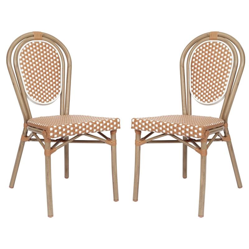 Stacking Bistro Chairs with Metal Frames