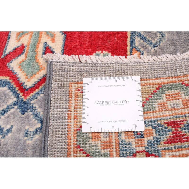 ECARPETGALLERY Hand-knotted Finest Ghazni Grey Wool Rug - 8'0 x 9'7