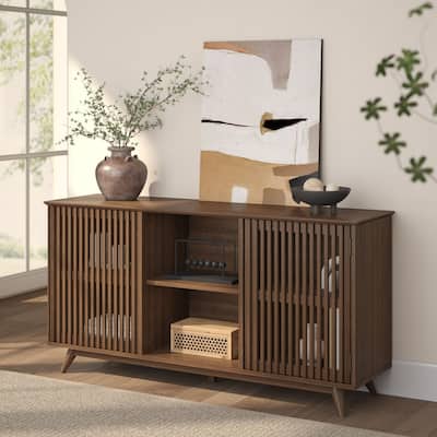 Plank and Beam Mid-Century Modern 2-Door Sideboard/TV Stand