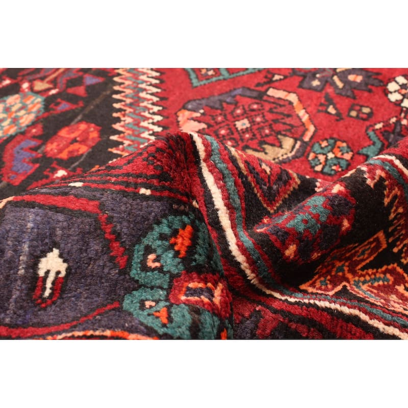 ECARPETGALLERY Hand-knotted Anadol Black Wool Rug - 4'7 x 7'9