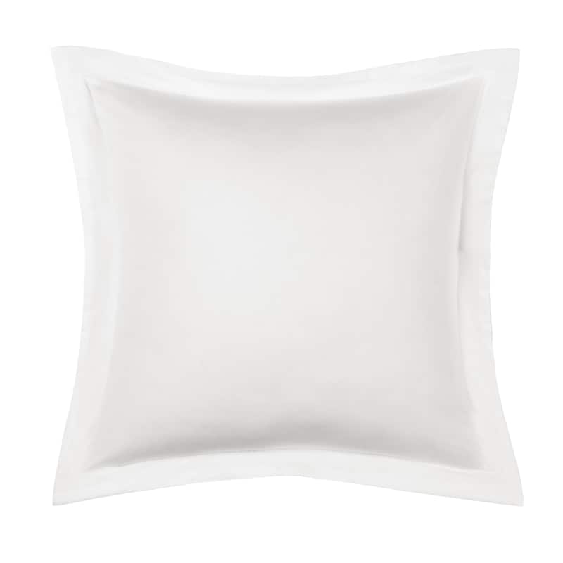 Savannah 18" Square Decorative Throw Pillow - Polyester - White - Accent