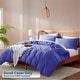 preview thumbnail 100 of 175, Nestl Ultra Soft Double Brushed Microfiber Duvet Cover Set with Button Closure