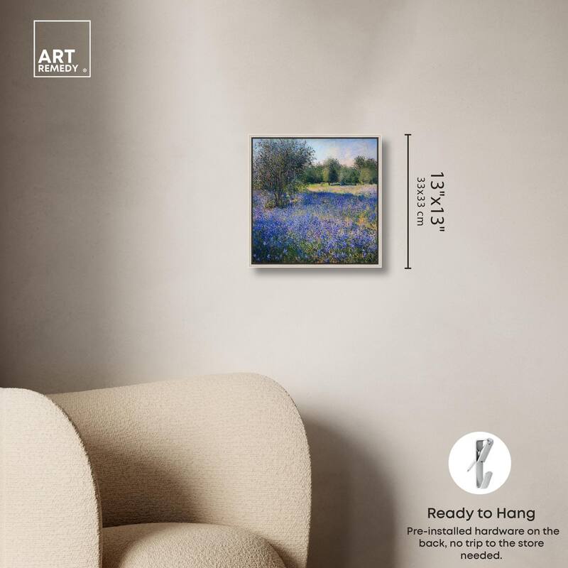 Bluebonnet Meadow I Canvas by Art Remedy