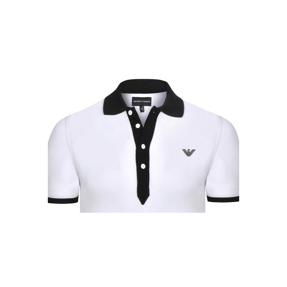 armani knitted polo