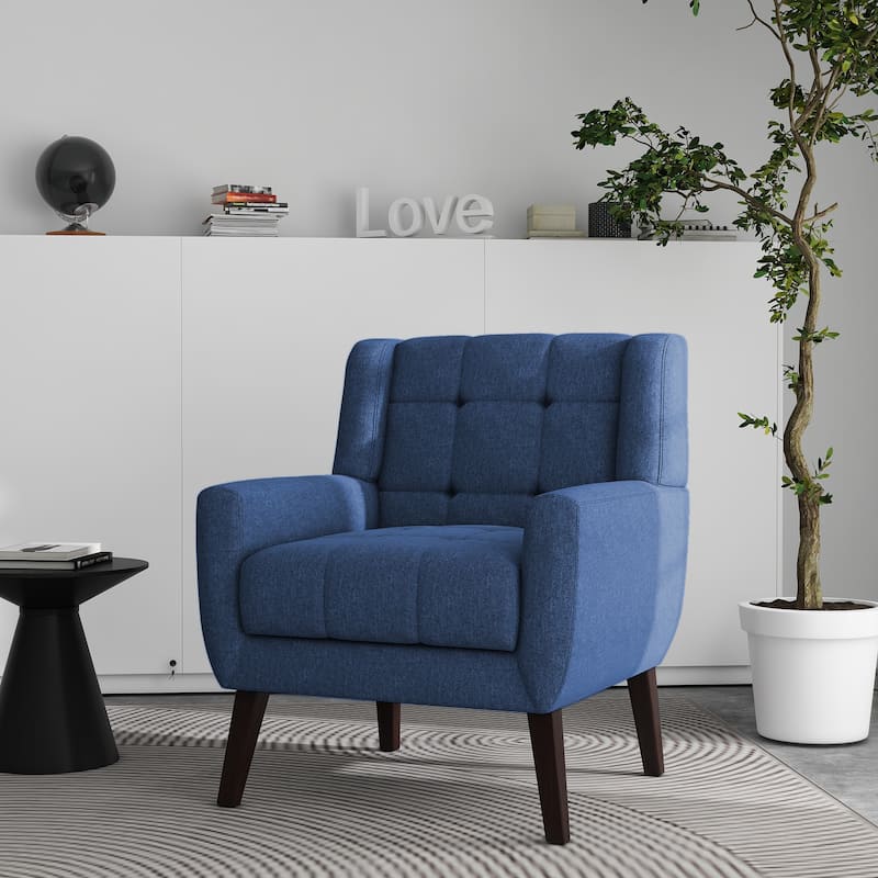Tufted Arm Chair Upholstered Lounge Chair