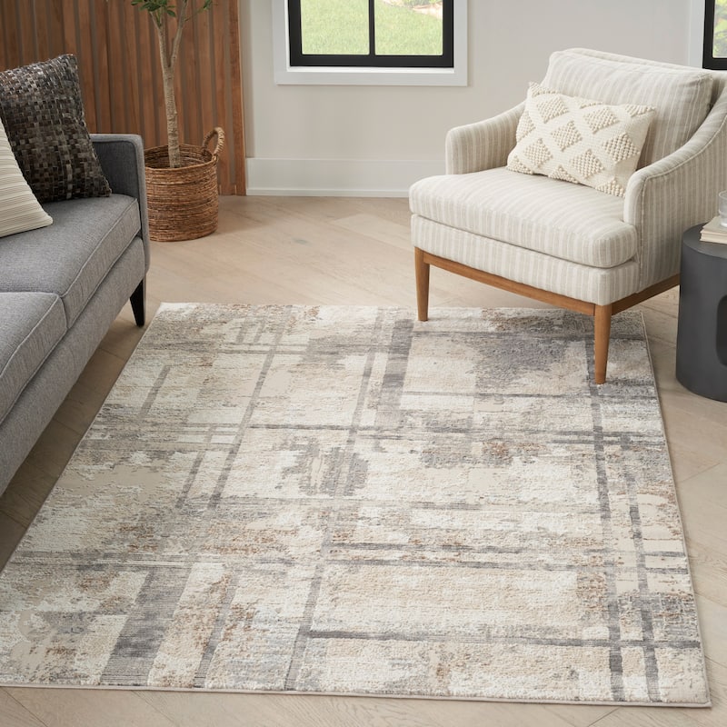 Nourison Eco-Friendly Indoor Abstract Area Rug