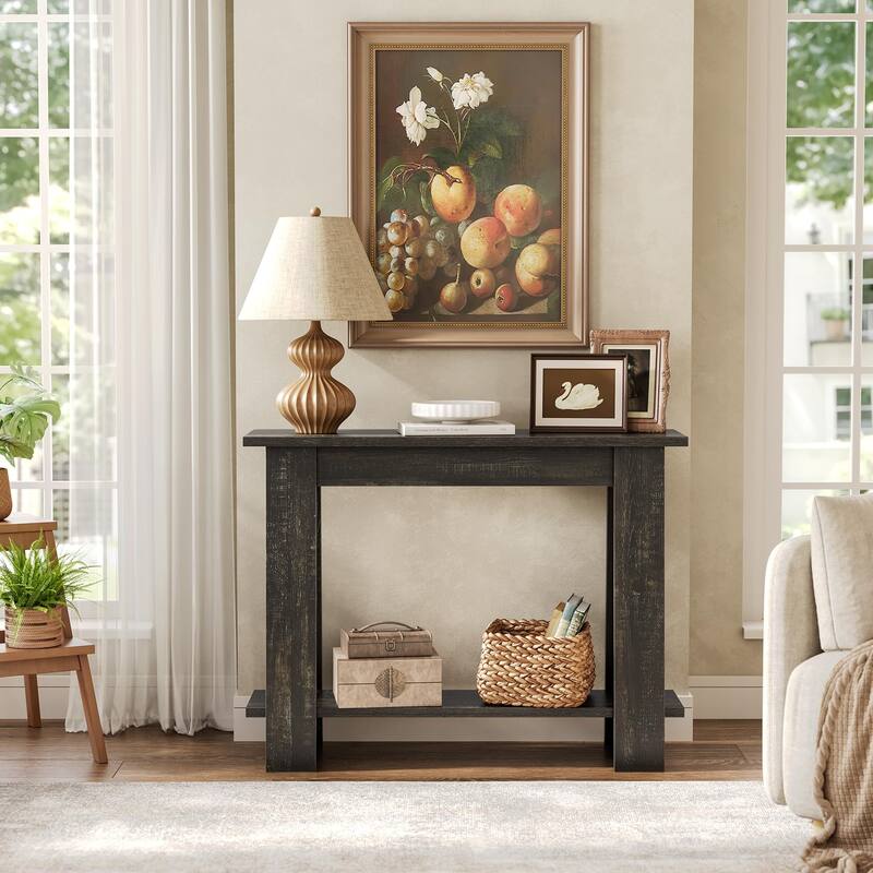 41.3-Inch Small Console Table Behind The Couch for Living Room, Hallway, Entrance