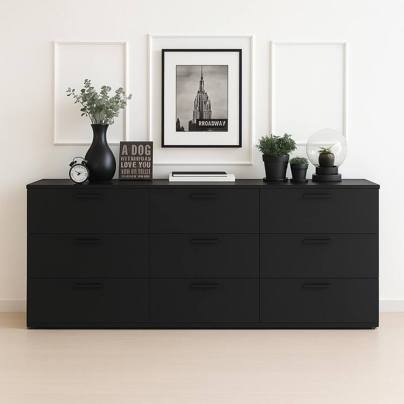 Morgan Three-Drawer Modular Jumbo Chest