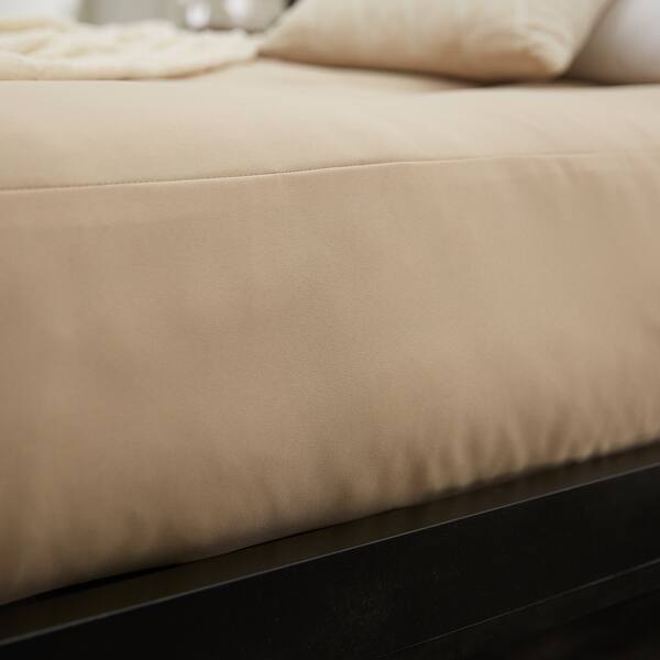 Mozaic Full Size 10-inch Pocket Coil and Foam Thick Futon Mattress Deep Blue