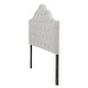 preview thumbnail 6 of 28, Marlen Adjustable Full/ Queen Tufted Fabric Headboard by Christopher Knight Home