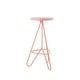 preview thumbnail 35 of 49, Trinity Modern Round Metal Backless Bar Stool with Hairpin Legs and Integrated Footrest for Kitchen Island & Home Bar