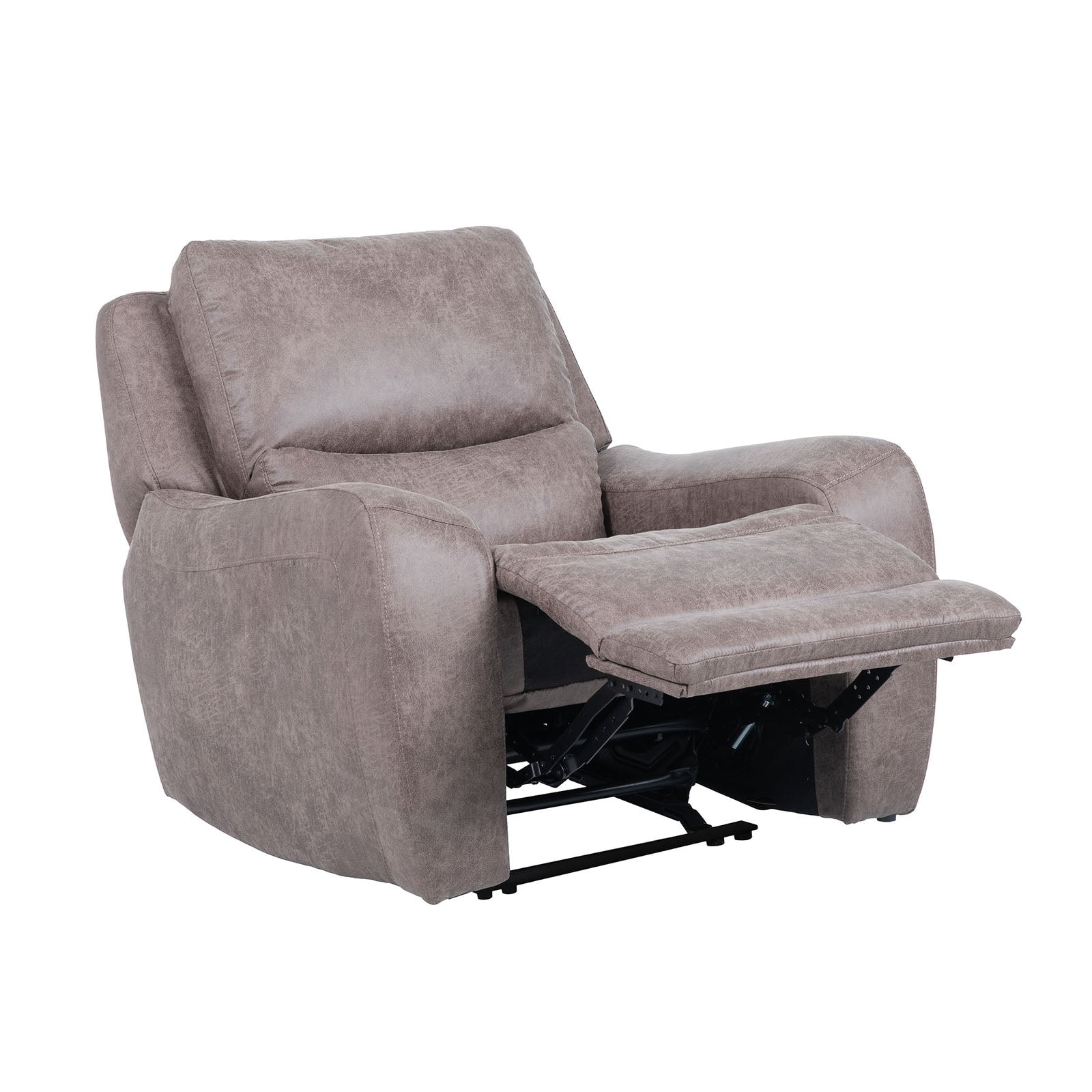 Power Recliner Modern Chair 1pc USB Ports