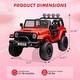preview thumbnail 17 of 18, 24V 7AH Kids Ride on Truck Car 2 Seater Electric Vehicles for Toddles