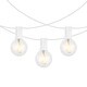 preview thumbnail 4 of 4, SAFAVIEH Lighting Chiera 10 FT Led Outdoor String Lights - White
