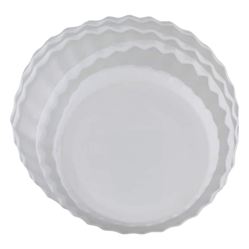 Glass Vase Carved Vertical Strips Pattern Finish Centerpiece Tabletop