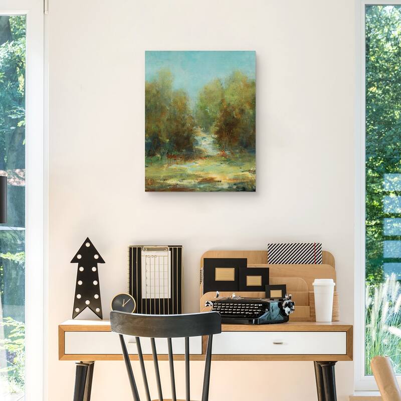 A Walk in the Woods by Lisa Ridgers Canvas Art Print