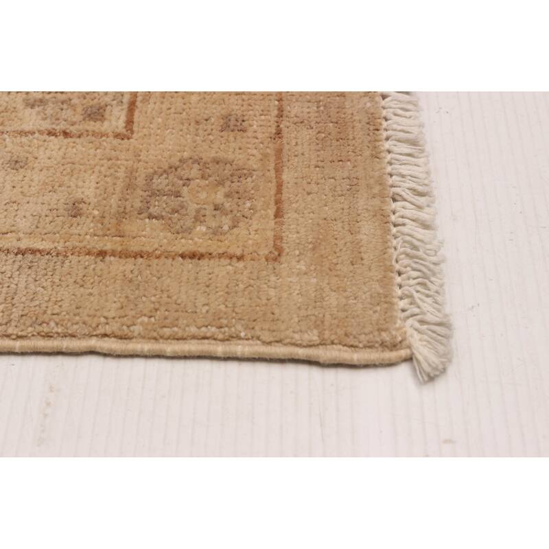 ECARPETGALLERY Hand-knotted Chobi Finest Beige Wool Rug - 8'11 x 11'8
