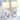 28" Coastal Glass USB Table Lamps with Night Light, Bulbs Included (Set of 2)