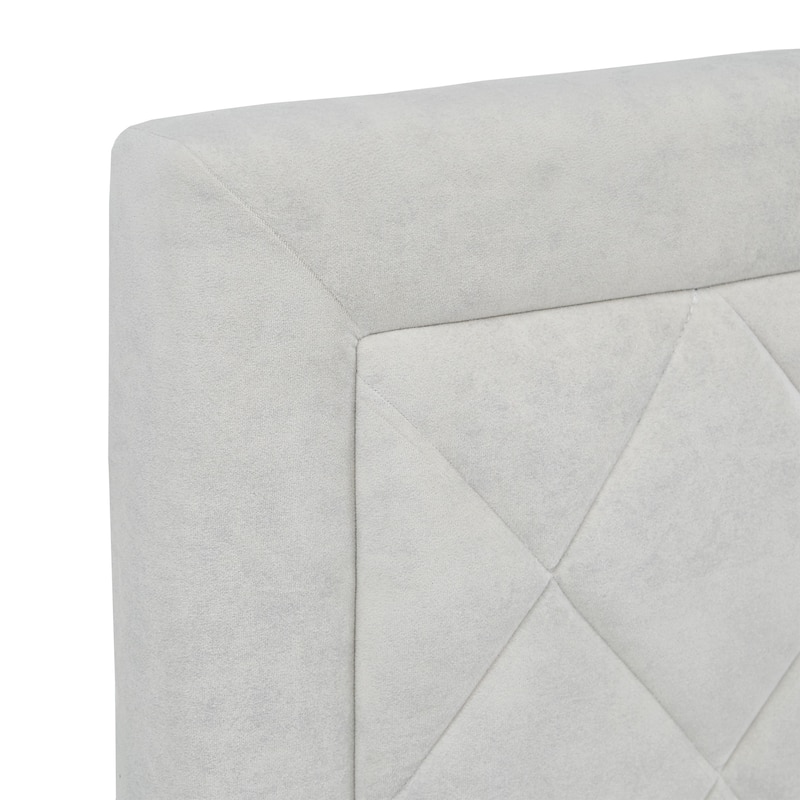 Dartington Velvet Fabric Platform Bed by iNSPIRE Q Modern