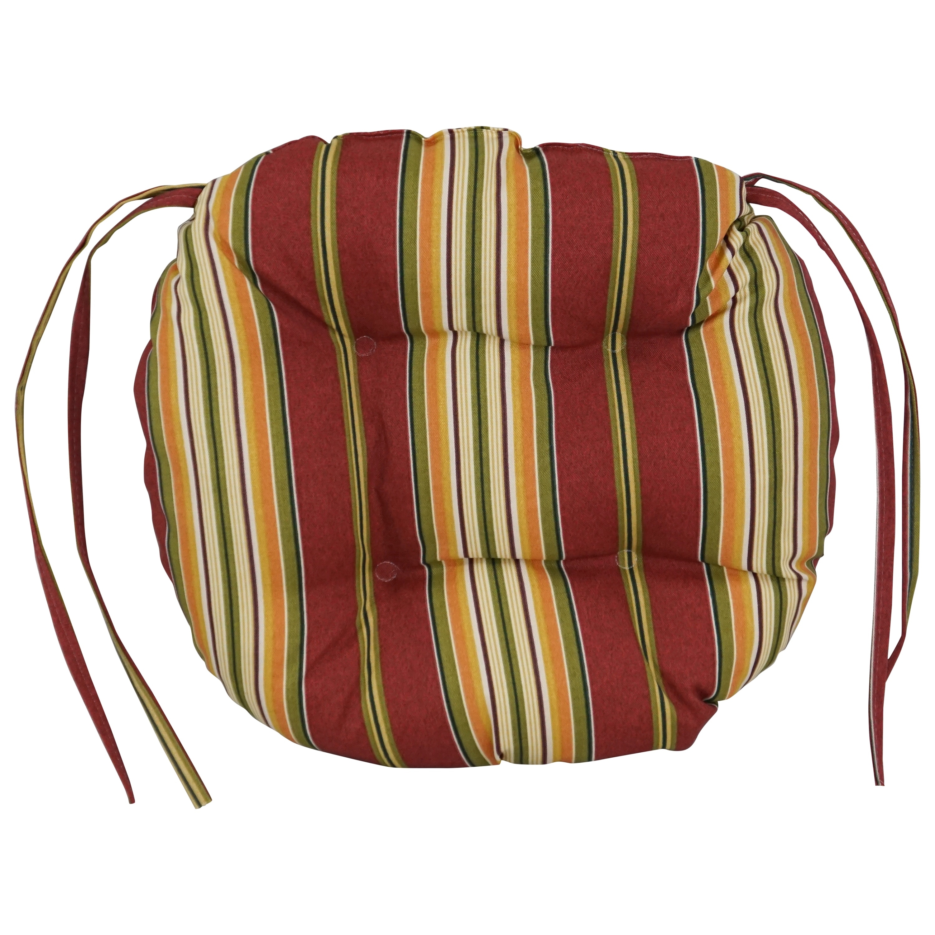 16-inch Round Tufted Indoor/Outdoor Chair Cushions (Set of - Picture 27 of 64
