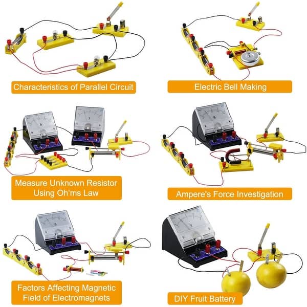 Kit Scientifique Magnétisme Et Électricité Pour Enfants – Expériences STEM – Burnur