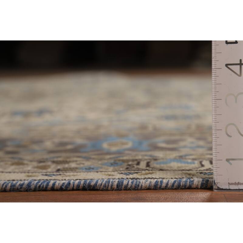 Traditional Tabriz Persian Rug Living Room Hand-Knotted Wool Carpet - 8'4"x 10'9"
