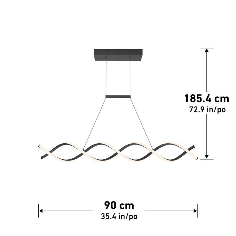 Artika DNA Linear Pendant, Black