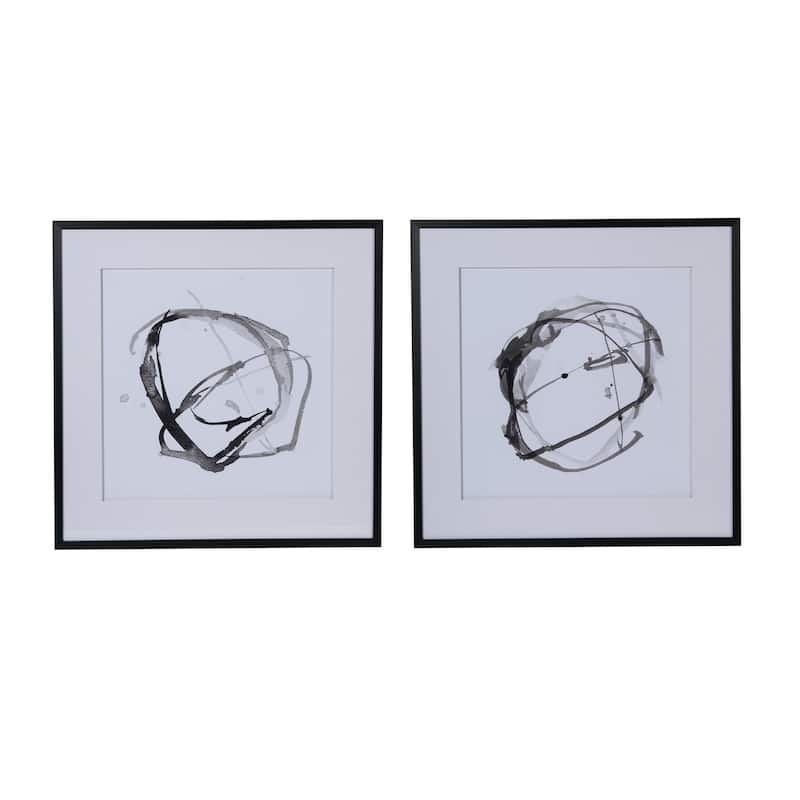 Set of 2 Modern Abstract Wall Art