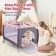 preview thumbnail 29 of 39, Babyjoy 3 in 1 Baby Playard Portable Infant Nursery Center w/ Zippered - See Details