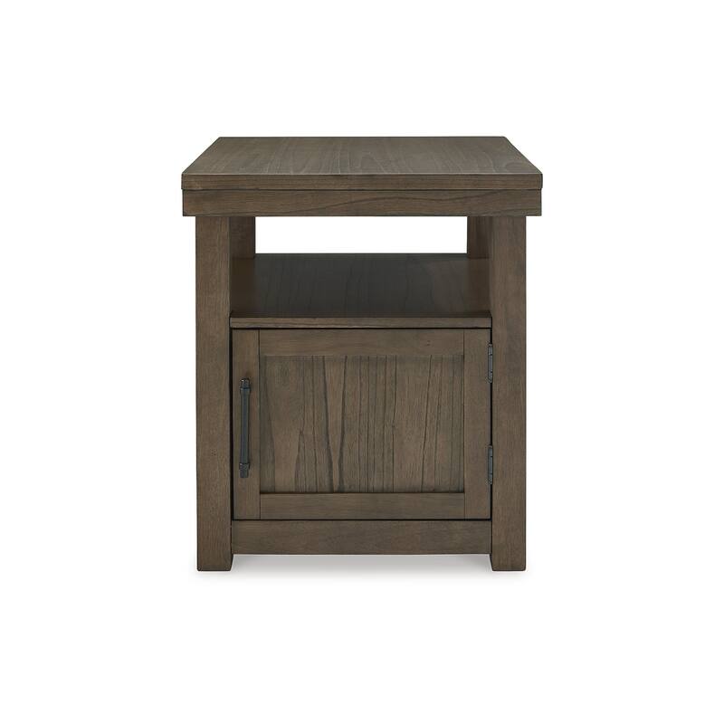 Signature Design by Ashley Boardernest Brown End Table - 24"W x 26"D x 26.63"H