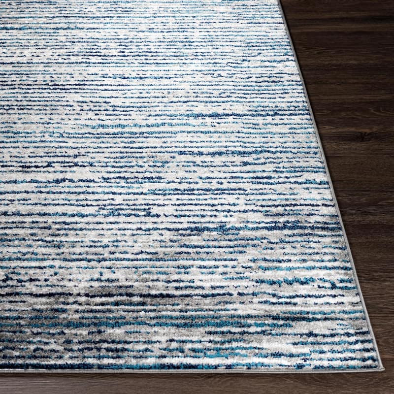 Livabliss Monte Carlo Casual Stripe Area Rug