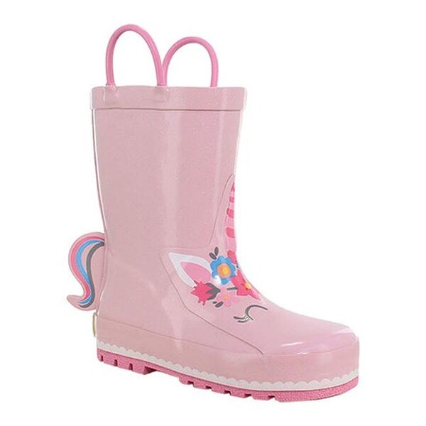 unicorn rain boots for girls