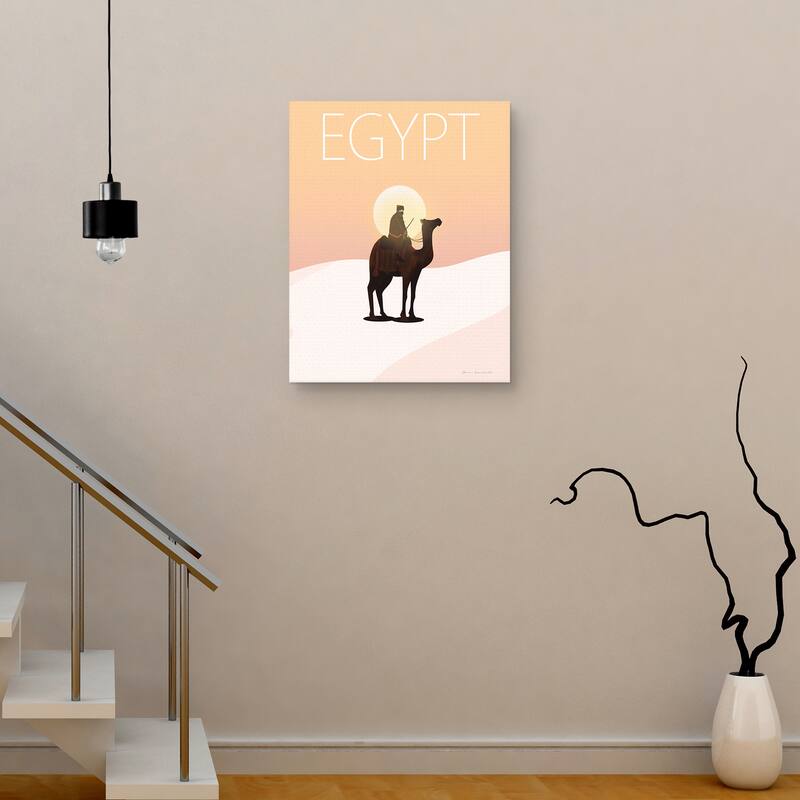 Egypt by Omar Escalante Canvas Art Print