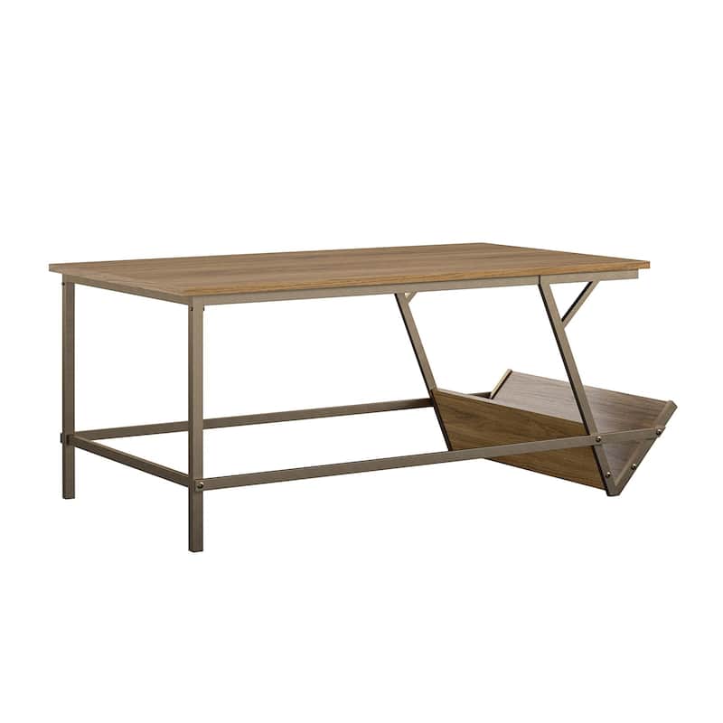 The Novogratz Regal Coffee Table - Walnut