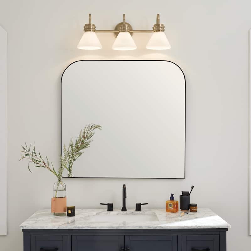 Kichler Lighting Farum 26 in. 3-Light Champagne Bronze Vanity Light