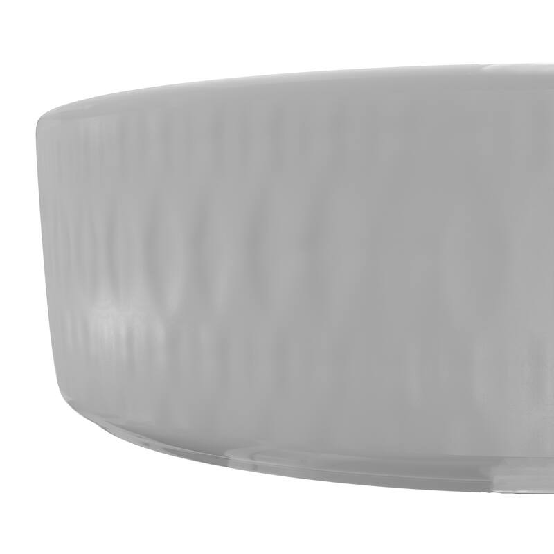 Karran Valera 14" Vitreous China Vessel Bathroom Sink in White