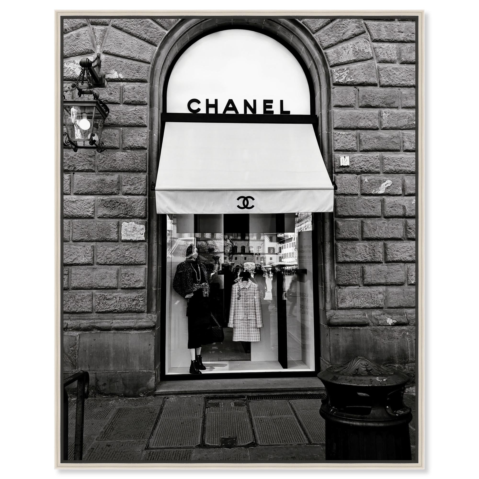 Fashion House Window Canvas by Art Remedy