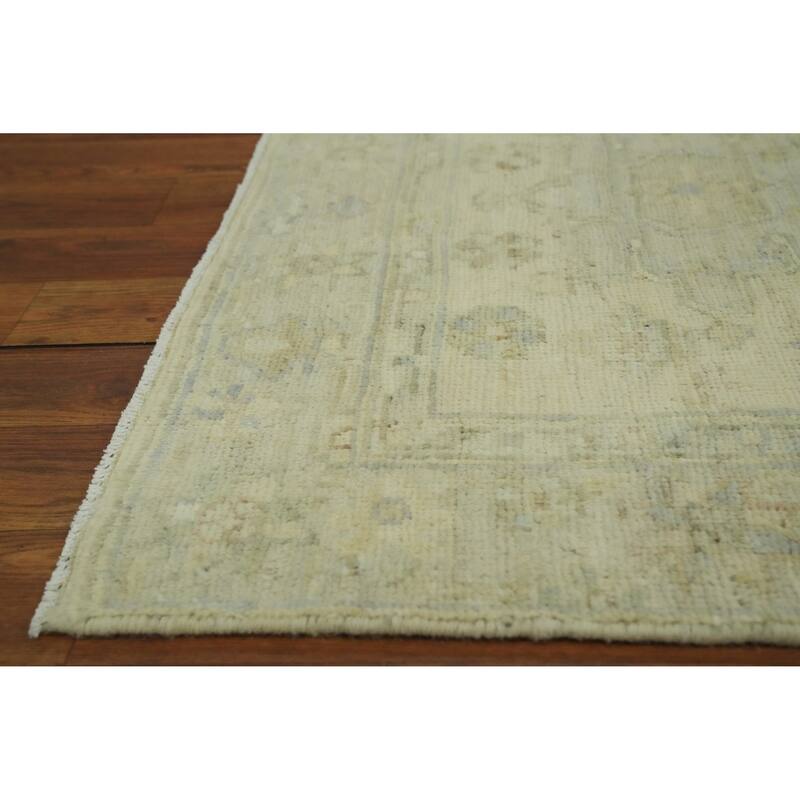 Earth Tone Wool Vegetable Dye Turkish Rug, Geometric Carpet - 5' 11'' X 2' 9''