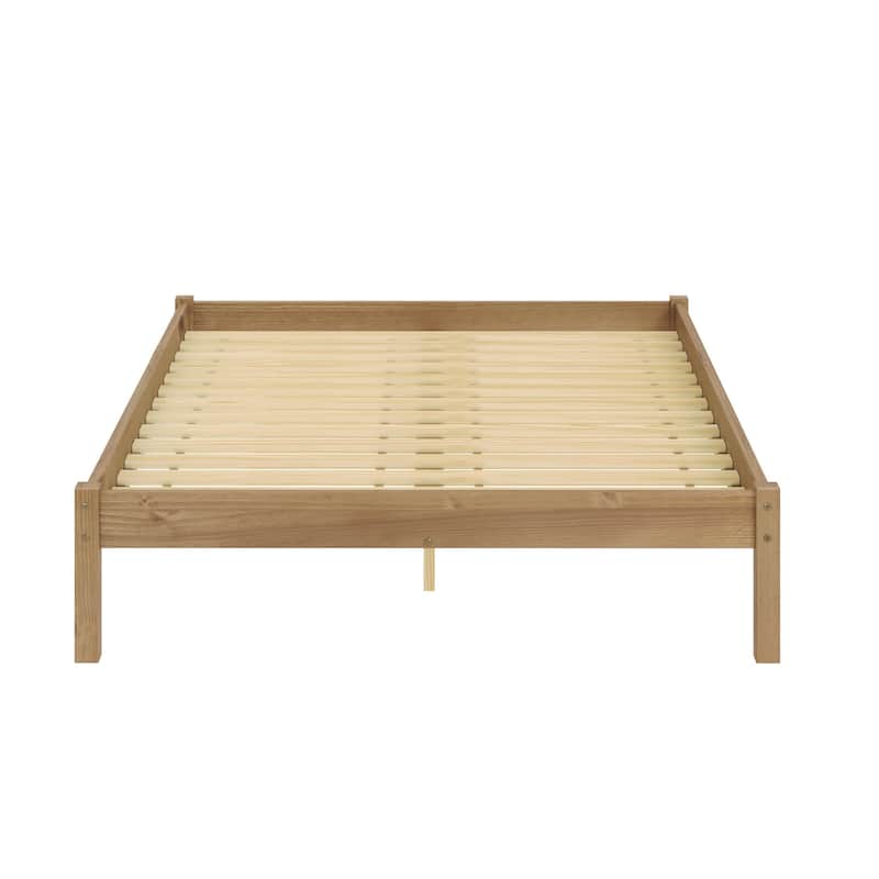 Basic Pine Platform Bed
