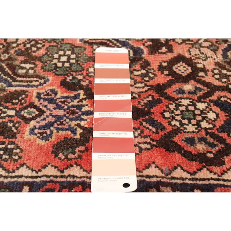 ECARPETGALLERY Hand-knotted Andelz Red Wool Rug - 3'2 x 9'10